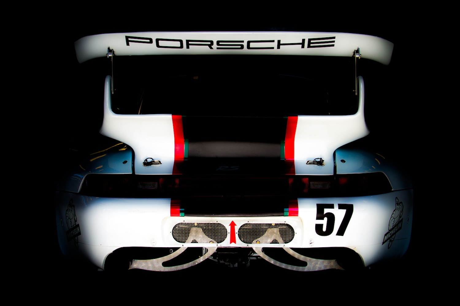 Porsche rally car